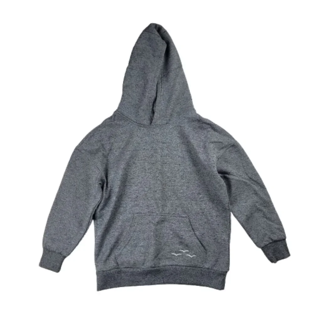 Lazypants Kids Fleece Sweatsuit Gray Hoodie Jogger Set Size 8Y